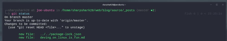 Dracula themed terminal prompt