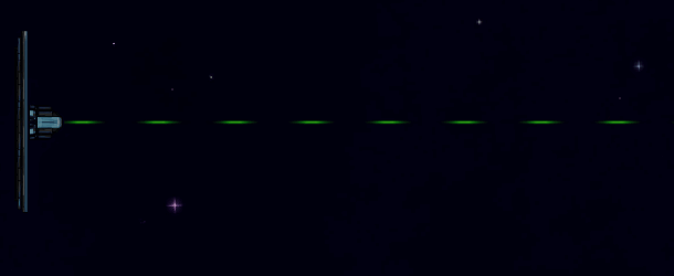 Laser Mirror Prototype with Art